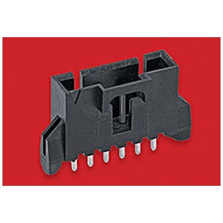 Molex Board Connector, 17 Contact(S), 1 Row(S), Male, Straight, 0.1 Inch Pitch, Solder Terminal, Latch,  705450051